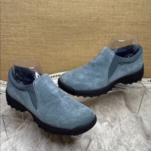 Easy Spirit | Chalinas Navy Blue Suede Comfort Walking Loafer Shoe Sneakers